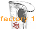 factory 1 design logo