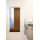 sliding master bathroom door of bamboo plywood, resing and steel